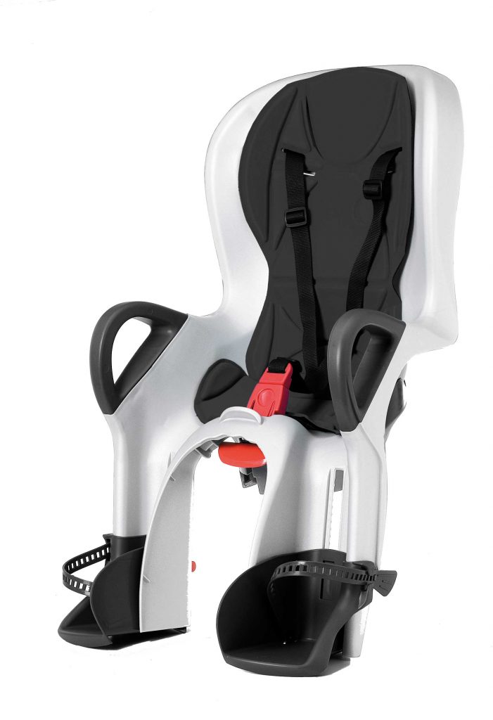 Uittreksel Storen verwerken Bike seat 10+ white/black Limited Edition / Babimex