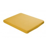Fitted sheet 90x200cm yellow ochre