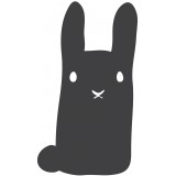 Chalkboard sticker rabbit