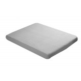 Fitted sheet 40x80cm grey