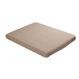 Fitted sheet 75x95cm brown