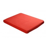 Fitted sheet 75x95cm red