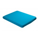 Fitted sheet 60x120cm turquoise