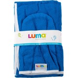 Towel and wash mitt Ocean Blue