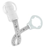 Pacifier clip White