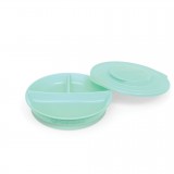 Divided plate Pastel Green