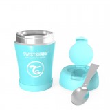Stainless Steel Food Container Pastel Blue