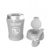Stainless Steel Food Container Pastel Grey