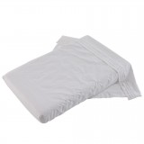 Tuck-Inn cot sheet white