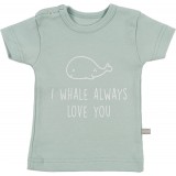 T-shirt Whale old green