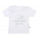 T-shirt Whale white