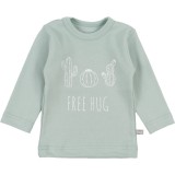 Longsleeve t-shirt Free Hug old green