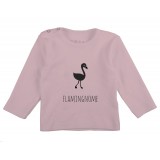 Longsleeve t-shirt Flamingnome old pink