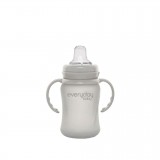 Glass sippy cup 150ml Quiet Grey