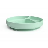 Silicone suction plate Mint Green
