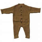 Playsuit knitted 62/68 Olive