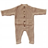 Playsuit knitted 62/68 Honey