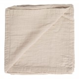 Muslin towel 110x110cm Pure Cotton Sand