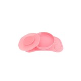 Clickmat mini + plate Pastel Pink
