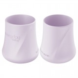 Silicone cup 2pcs Light Lavender