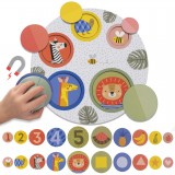 Magnetic Peek-a-boo puzzle