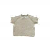 Knitted T-shirt 74/80 Vanilla