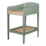 Changing table Wave Light Green/Wax