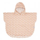 Muslin poncho Flower Fever Nude
