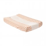 Changing pad cover Flower Fever Nude
