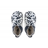 Soft Soles Abstract Navy/White S