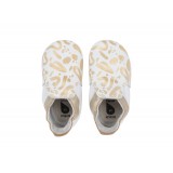 Soft Soles Abstract Gold/White S