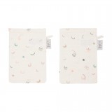 Set of 2 muslin wash mitts Magical Days