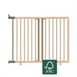 Mona safety gate natural wood