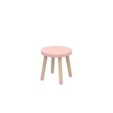 Stool Dots Blushing Pink